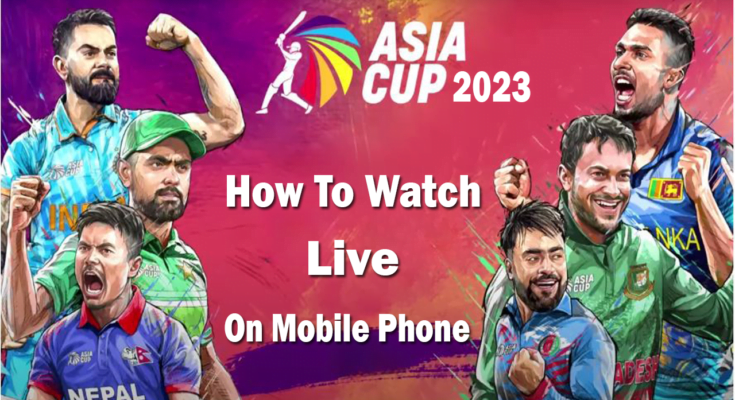 Asia cup live streaming