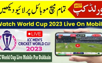 ICC world cup live streaming