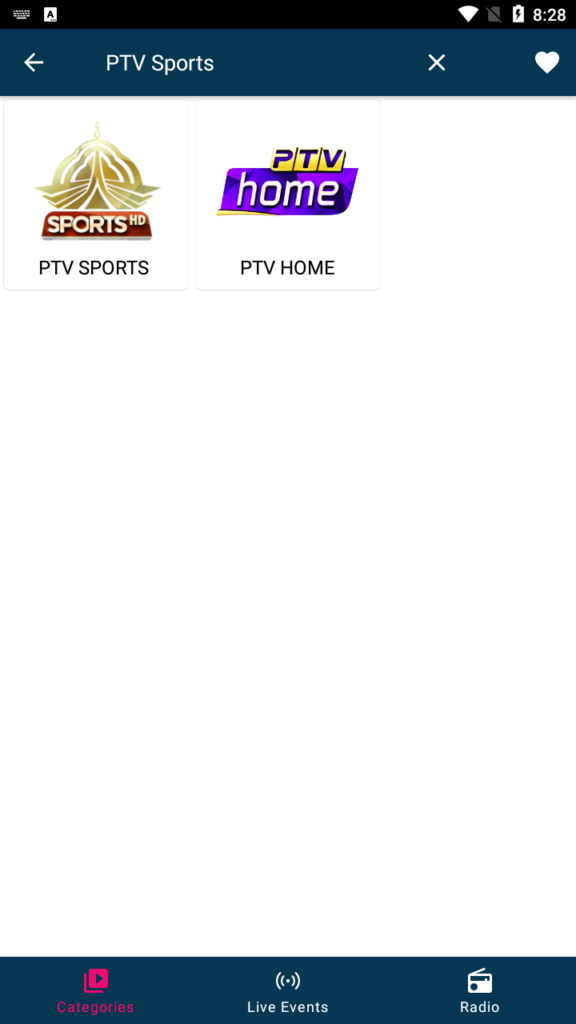 PTV sports live streaming