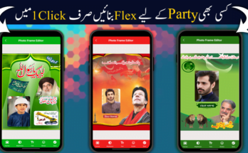 pti flex maker, PMLN flex maker, TLP flex maker