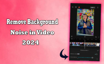 Remove background noise in video 2024