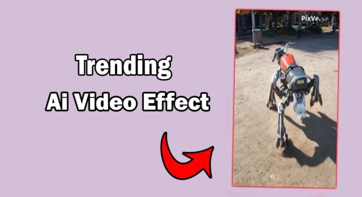 trending Ai effect 2025